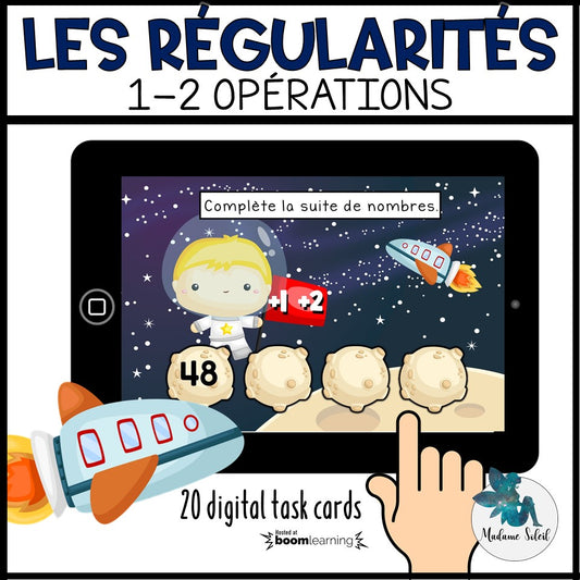 Les régularités numériques Boom cards - Boom Cards