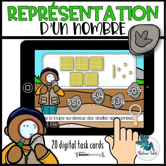 Écris le nombre 0-700 Boom Cards