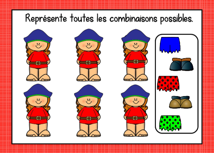 Les combinaisons chez les pirates Boom Cards